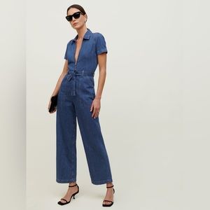Reformation Cassidy Denim Jumpsuit